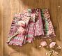 Folkloric Plum Ruffle Napkins, Set of 4