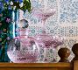 Hand-Cut Pink Decanter