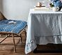 Linen Ruffle Tablecloth