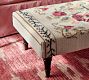 Felicity Flatweave Floral Ottoman