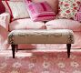 Felicity Flatweave Floral Ottoman