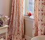 Rosie Bloom Printed Linen Curtain