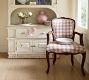 Verbena Pink Plaid Upholstered Dining Chair