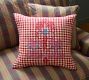 Jayda Gingham Embroidered Pillow Cover