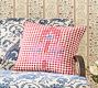 Jayda Gingham Embroidered Pillow Cover