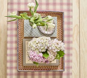 Jenny Hand-Woven Rectangle Tray