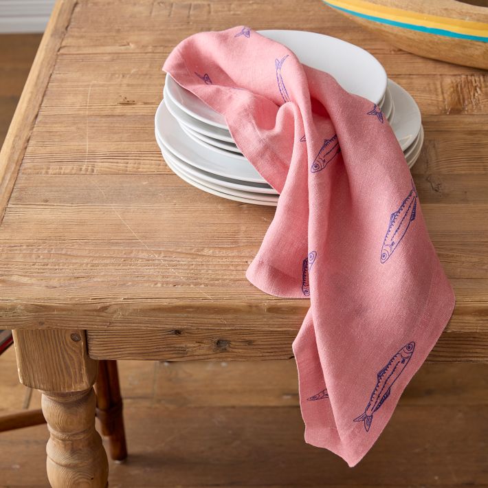 Marnie Sardine Napkins, Set of 4