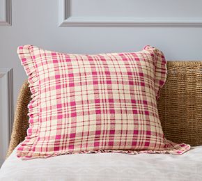 Melanie Ruffle Pillow Cover