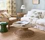 Tia Rattan Round Coffee Table