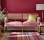 Emsley Striped Upholstered Loveseat