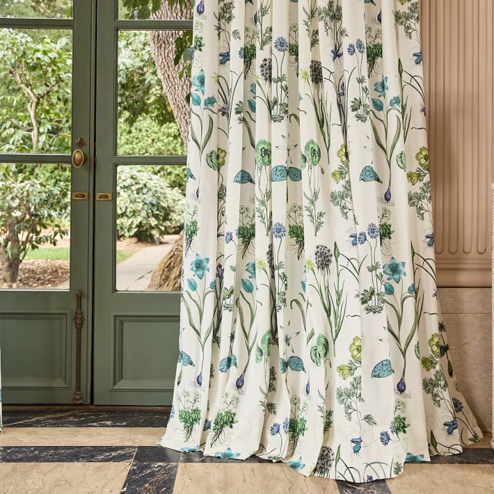 Florentina Scalamandré Pinch Pleat Curtain | Greenrow