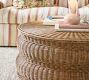 Stevie Rattan Round Coffee Table