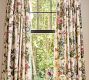 Printed Pleated Garden Variety Drape