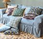 Zaria Emerald Ikat Pillow Cover