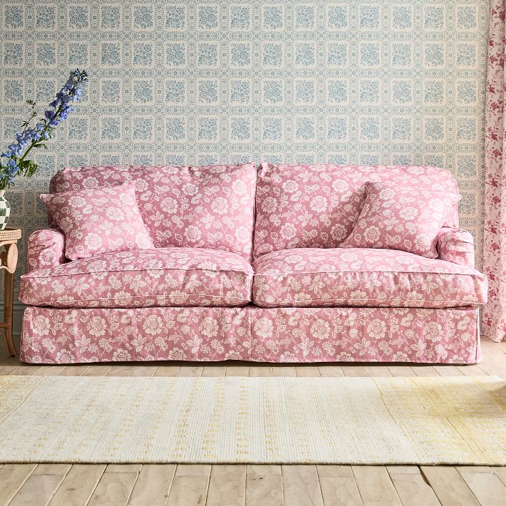 Winnie English Arm Slipcovered Sofa | Greenrow