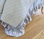 Lillian Velvet Ruffle Duvet Cover and Shams