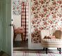 Periwinkle Blue Cherries Wallpaper