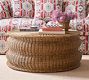 Stevie Rattan Round Coffee Table