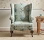 Philippa Flatweave Wingback Chair