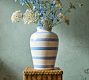 Stripe Terracotta Vase