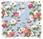Periwinkle Blue Cherries Wallpaper Swatch