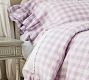 Gingham Linen Ruffle Duvet &amp; Shams