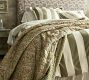 Reversible Cotton Stripe Duvet Cover &amp; Shams