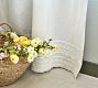 Crochet Lace Linen Drape