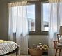 Crochet Lace Linen Drape