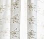Floral Embroidered Drape