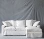 Hadley Slipcovered Sofa Chaise Sectional
