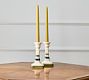 Cody Striped Hand-Painted Candle Holder