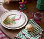 Naomi Gingham Scallop Napkins, Set of 4
