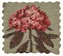 NYBG Hydrangeas Flatweave Rug Swatch
