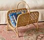Serena Rattan Magazine Basket