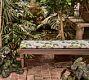 NYBG Livia Outdoor Dining Bench Cushion Cover