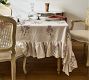 NYBG Lilacs Ruffle Tablecloth