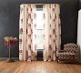 Donna Hydrangeas Printed Pleated Curtain