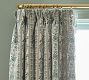 Louise Climbing Floral Pleated Curtain