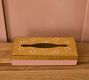 Alba Florentine Wood Tissue Box