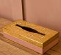 Alba Florentine Wood Tissue Box