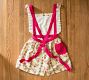 Birgitta Botanical Pinafore Ruffle Apron