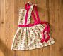 Birgitta Botanical Pinafore Ruffle Apron
