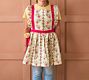 Birgitta Botanical Pinafore Ruffle Apron
