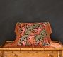 Elena Embroidered Fringe Pillow Cover