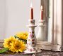 Greer Floral Taper Candle Holder