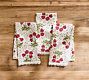 NYBG Peonies Crochet Tea Towels, Set of 3