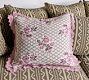 Marita Floral Crochet Pillow Cover