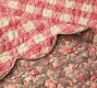 Thalia Gingham Floral Quilt