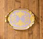 Vittoria Florentine Oval Wood Tray